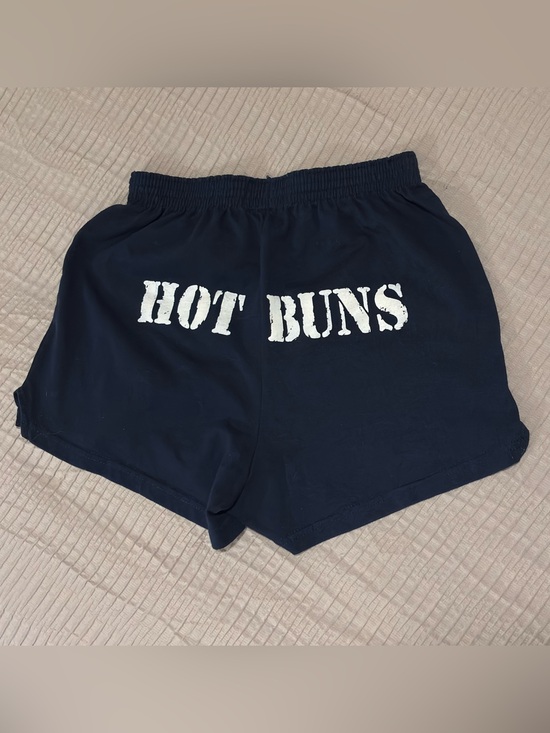 Badger Sport Pants - Early 2000s Lambert’s Cafe Athletic Shorts with 'Hot Buns' Print